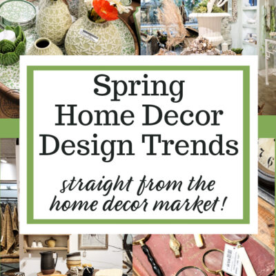 Spring Home Decor Trends From Market 2022