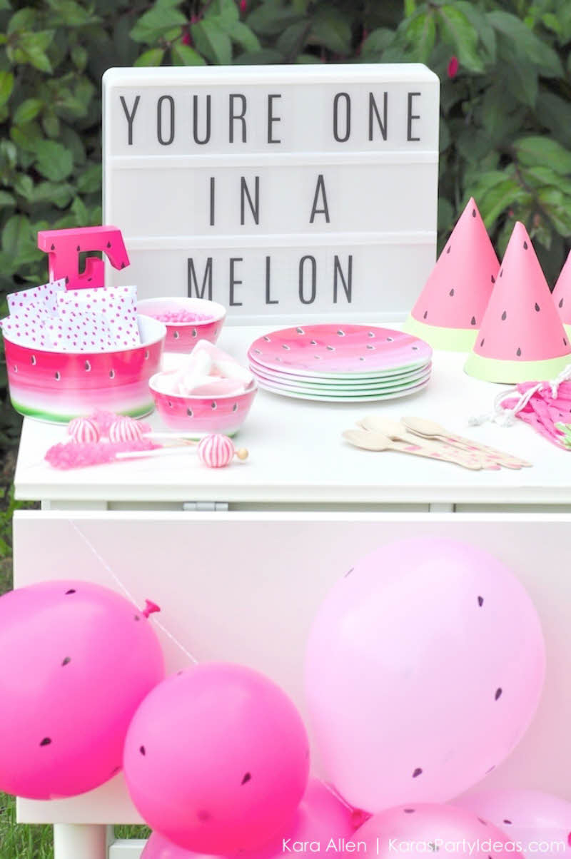 DIY Watermelon Decor For Summer - Salvaged Living