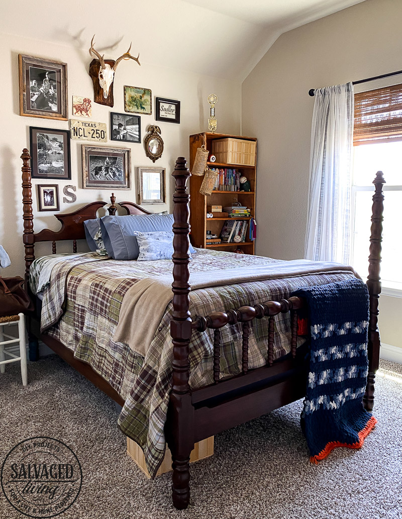 vintage hunting room decor for teen boy ideas-6 - Salvaged Living
