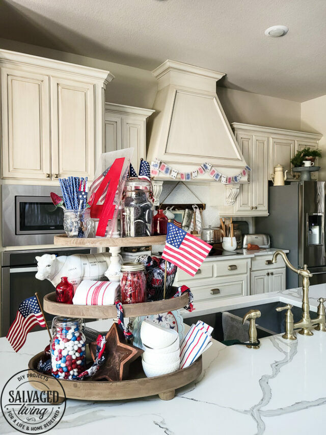 4th of July Tiered Tray Decor!