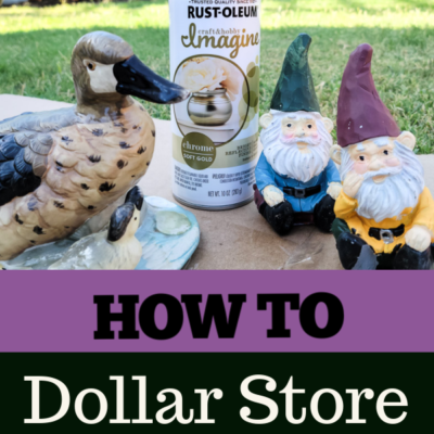 An Easy Dollar Store Makeover You NEED To Try!