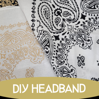 Easy DIY Headband in LESS than 5 Minutes