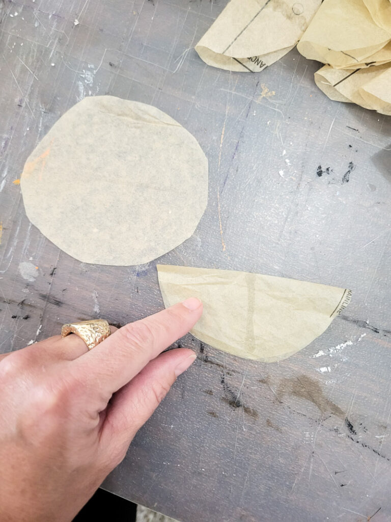 DIY honesycomb paper pumpkin tutorial