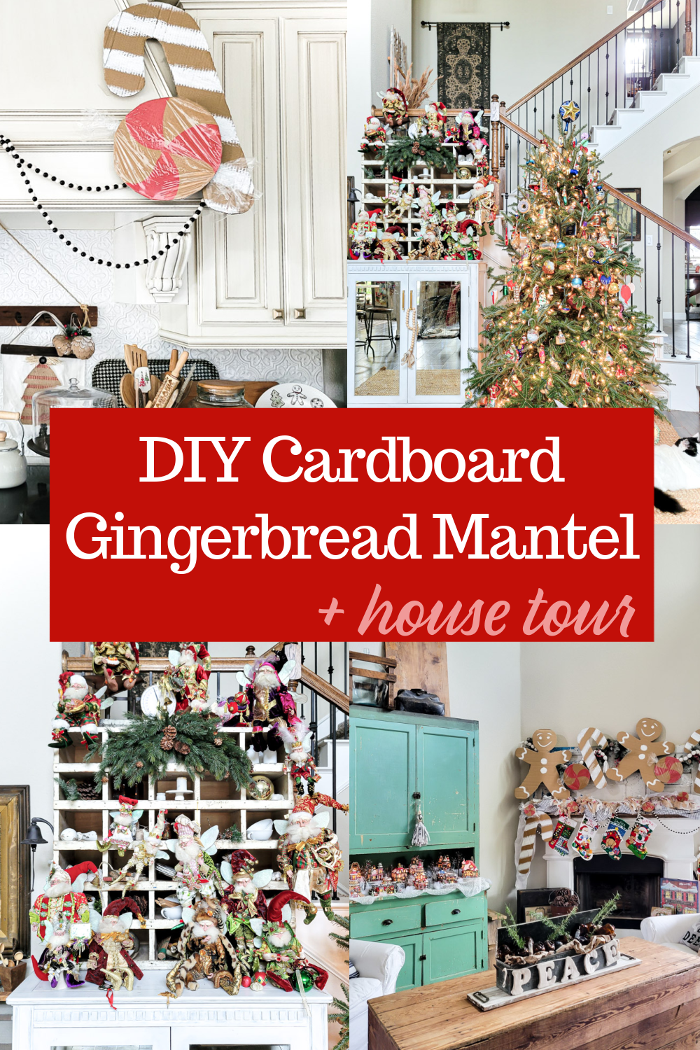 DIY Cardboard Gingerbread Playhouse for Christmas | HGTV