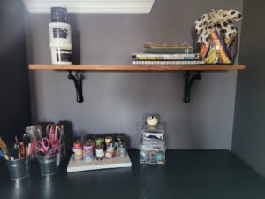 beautiful shelf with iron brackets-3