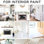 Even white paint is an important choice! Here's some of my favorite white colors for interior paint, brought to life! Better than any swatch!