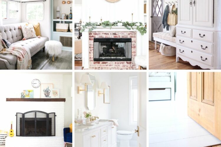 Even white paint is an important choice! Here's some of my favorite white colors for interior paint, brought to life! Better than any swatch!
