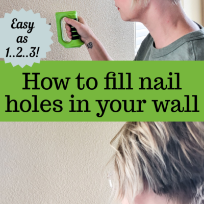 How to Easily Fill Nail Holes in Your Wall