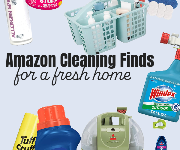 It's not hard to keep a fresh, clean home when you have the right supplies on desk! #clean #cleaning #cleanhome
