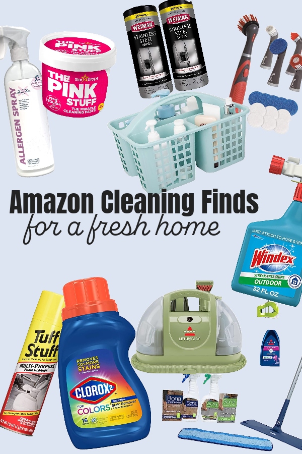 It's not hard to keep a fresh, clean home when you have the right supplies on desk! #clean #cleaning #cleanhome