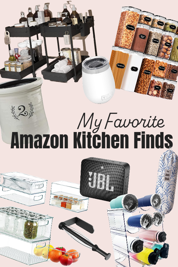 Look no further-- these are some of the best Amazon items for your kitchen! #mothersdaygiftideas #birthdaygiftideas #cleankitchen #kitchenorganization