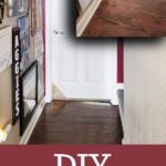It's not hard to make a DIY interior cat door... you only need an hour or so and a couple of supplies. I'll show you how here! #catdoor #pets #cats