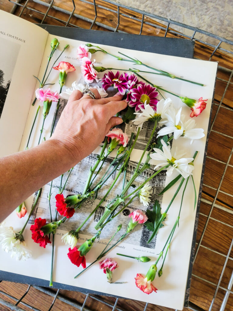DIY Flower Press - Salvaged Living
