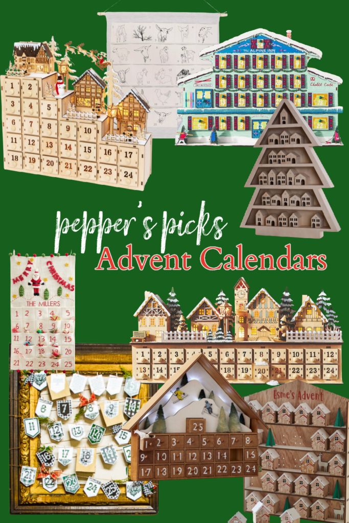 I've rounded up some of the best advent calendars of the season, sure to get you in the Holiday spirit in no time! #adventcalendar #christmas #happyholidays