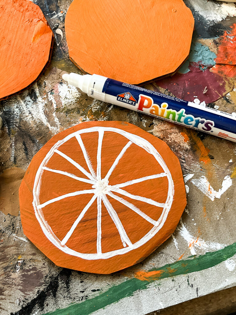 These faux dried orange slices are the little piece of decor your Fall home is missing! Easy, budget-friendly, and beautiful!!