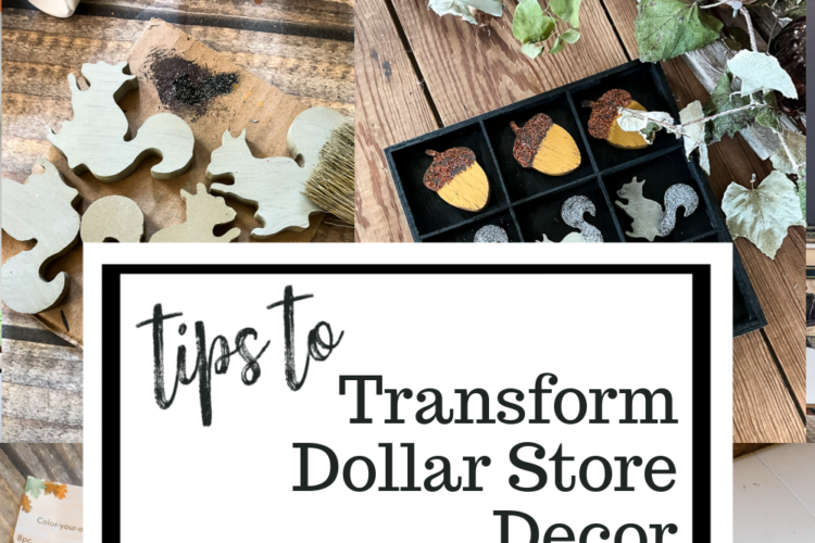 You don't have to break the bank to create a home you love- let me give you some tips to transform dollar store decor into pieces you'll love. #dollarstorediy #dollarstoredecor #decortransformation #budgetfriendlydiy #budgetfriendlydecor