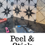 Should you install peel and stick backsplash: yes or no? I'm going to give you the ins and outs right here, check it out! #peelandstickbacksplash #peelandstick #backsplash #kitchendiy