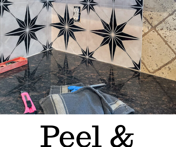 Should you install peel and stick backsplash: yes or no? I'm going to give you the ins and outs right here, check it out! #peelandstickbacksplash #peelandstick #backsplash #kitchendiy