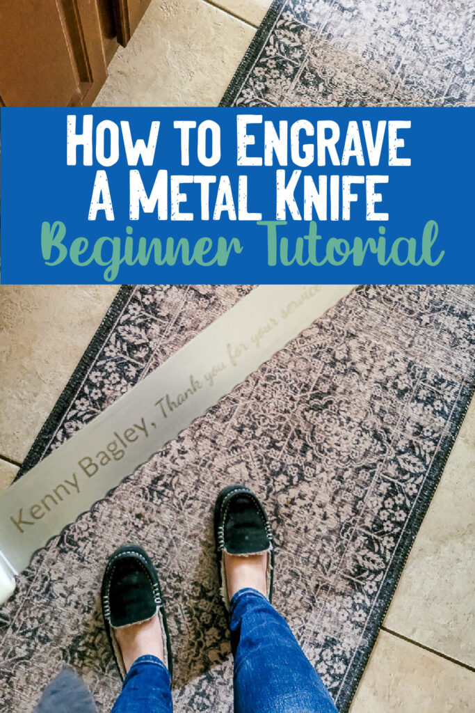 Learn how to engrave a knife blade for a unique customized gift, perfect for a custom men's gift, coworker gift, or gift for a teen boy or young man! These tips for the xTool M1 laser engraving machine will help you get started quick with an easy beginner project that will make the most impressive custom engraved knife blade! #customengraving #DIYengraving #knifebladeetching #xToolm1projectideas #engravingtips #xtoollaserengrave #beginnerengraving #beginnerlaser #laserproject