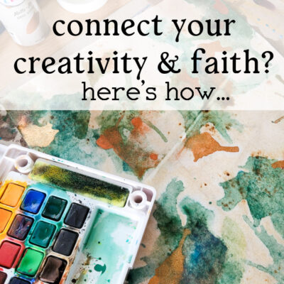 Are my Creativity and Faith Connected?
