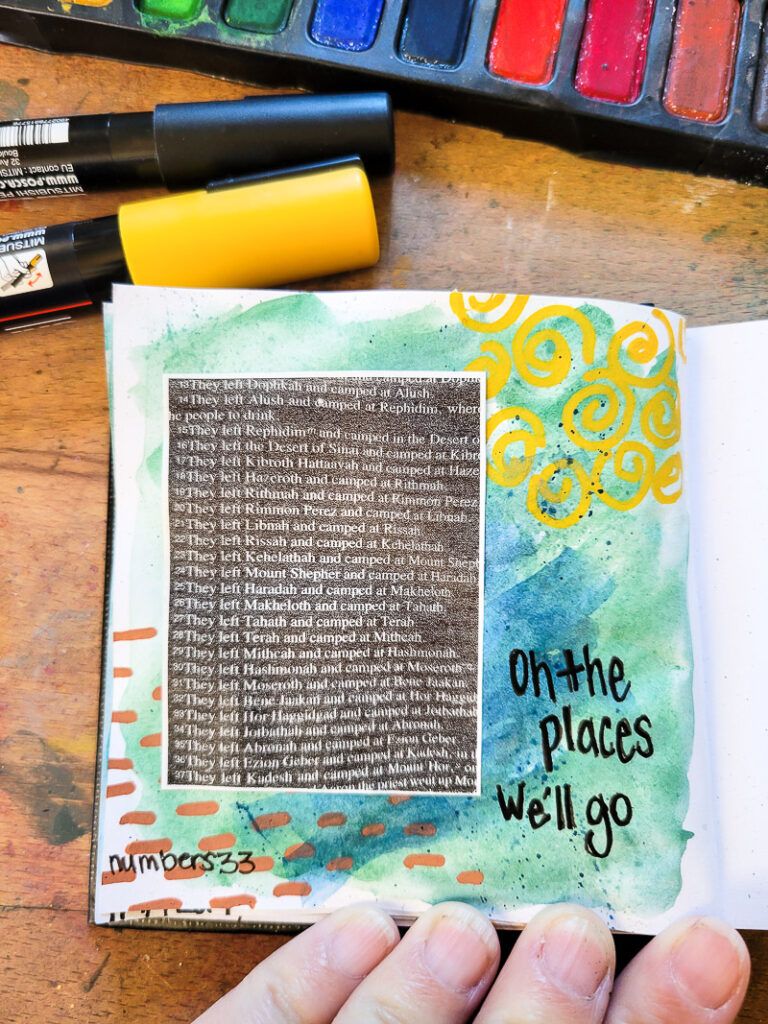 Bible journaling ideas and tips for beginners. Turn scripture to art for a deeper reaching quiet time practice! #faithart #christianartist